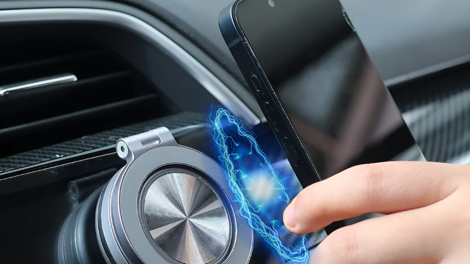 Suport telefon magnetic pentru masina